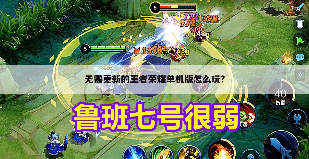 无需更新的王者荣耀单机版怎么玩？